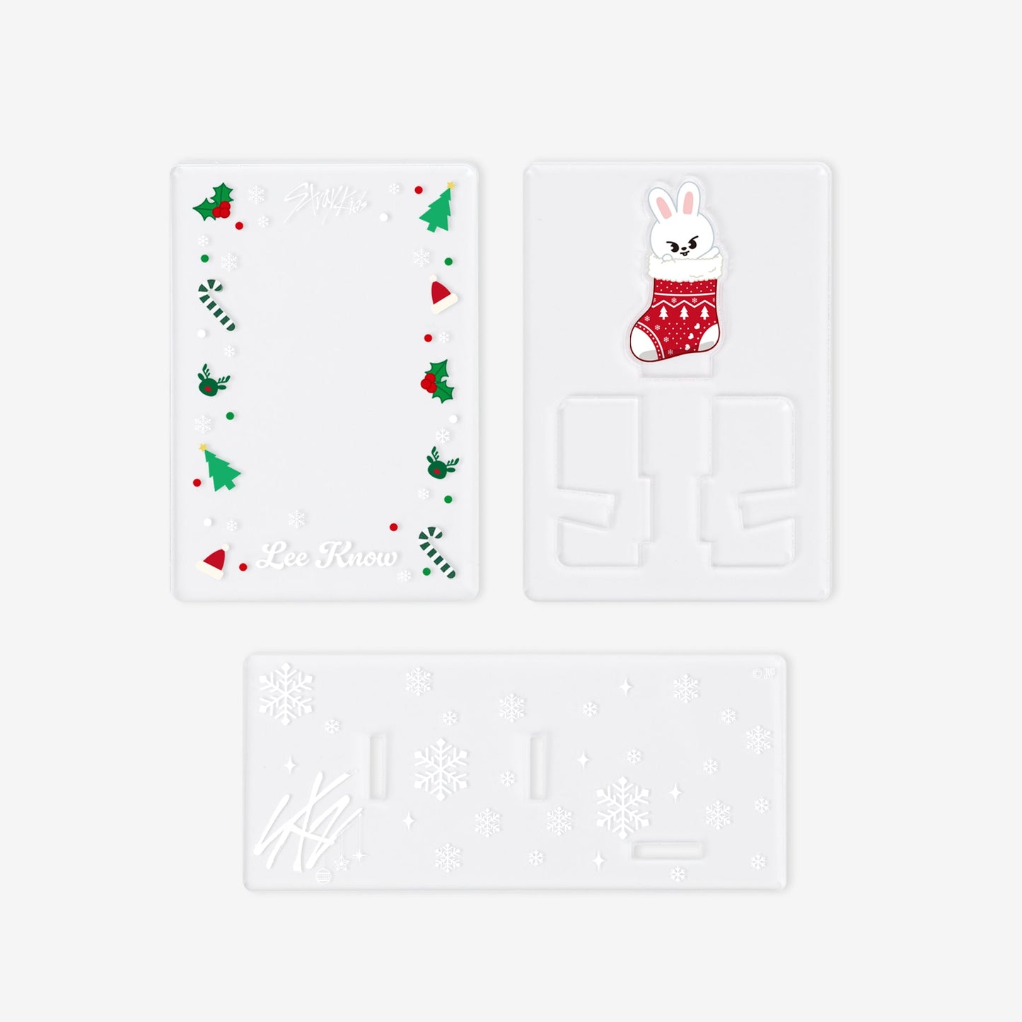 ACRYLIC PHOTO CARD FRAME - Leebit / Stray Kids『Xmas POPUP STORE 2023』
