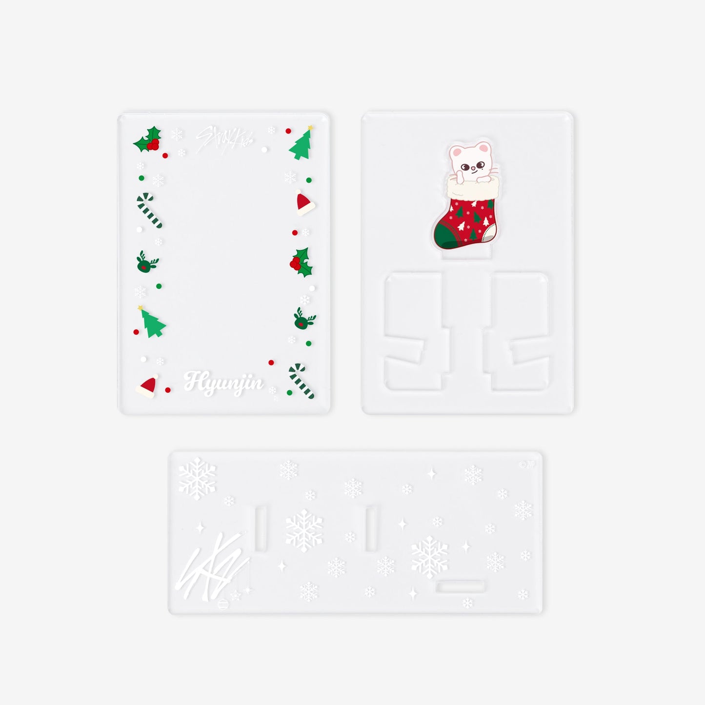 ACRYLIC PHOTO CARD FRAME - Jiniret / Stray Kids『Xmas POPUP STORE 2023』