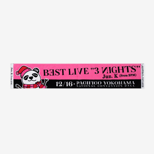 MUFFLER TOWEL【YOKOHAMA】/ Jun. K (From 2PM)『BEST LIVE “3 NIGHTS”』