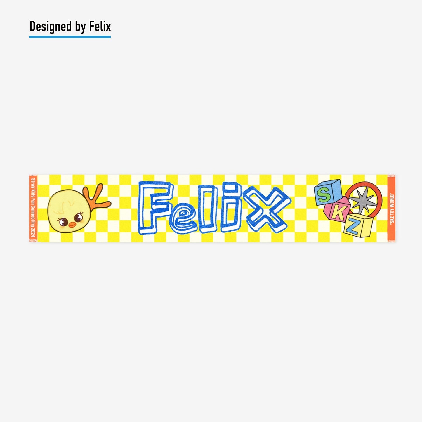 MUFFLER TOWEL - BbokAri / Stray Kids『Fan Connecting 2024 "SKZ TOY WORLD"』