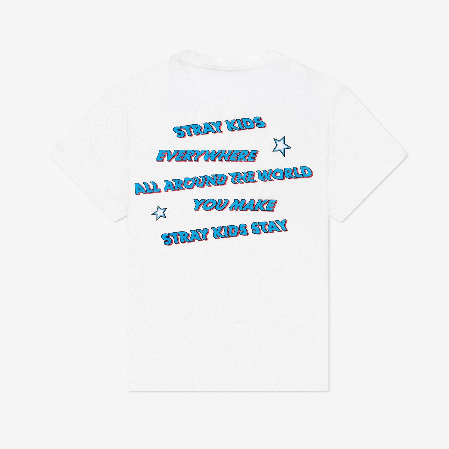 T-SHIRT / WHITE【M】/ Stray Kids『Fan Connecting 2024 "SKZ TOY WORLD"』