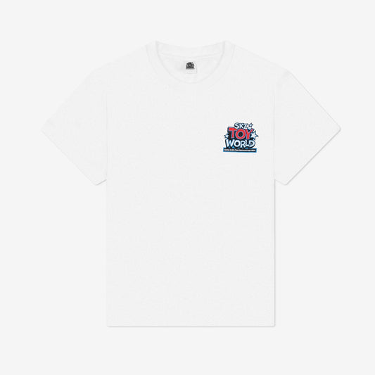 T-SHIRT / WHITE【L】/ Stray Kids『Fan Connecting 2024 "SKZ TOY WORLD"』