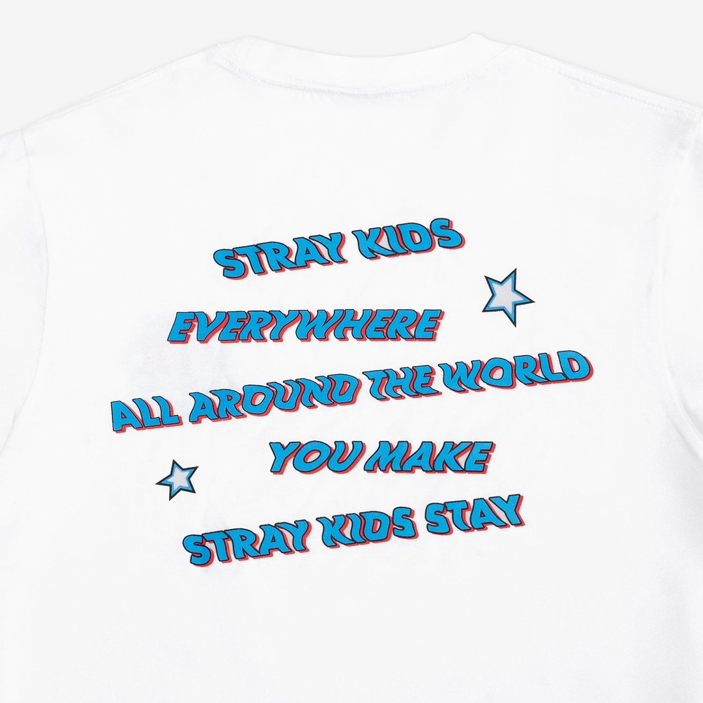 T-SHIRT / WHITE【L】/ Stray Kids『Fan Connecting 2024 "SKZ TOY WORLD"』