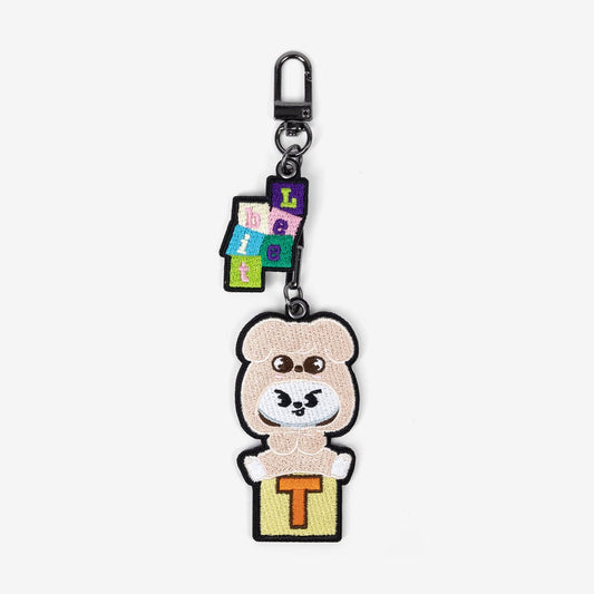 EMBROIDERY KEY HOLDER - Leebit / Stray Kids『Fan Connecting 2024 "SKZ TOY WORLD"』