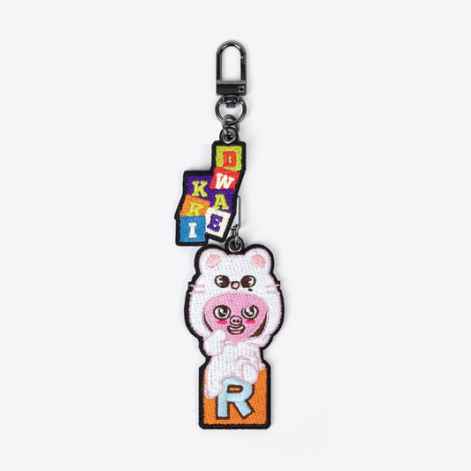 EMBROIDERY KEY HOLDER - DWAEKKI / Stray Kids『Fan Connecting 2024 "SKZ TOY WORLD"』