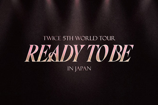 TWICE 5TH WORLD TOUR "READY TO BE" IN JAPAN【DOME】OFFICIAL GOODS