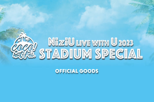 NiziU Live with U 2023 "COCO! nut Fes." -Stadium Special- OFFICIAL GOODS