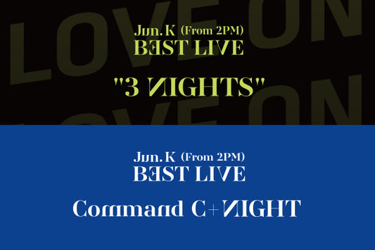 Jun. K (From 2PM) BEST LIVE “3 NIGHTS” / “Command C+NIGHT”