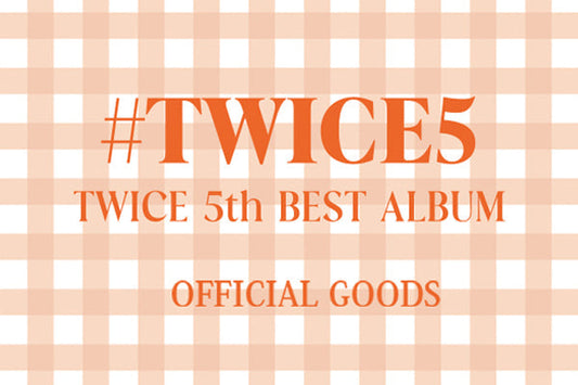 TWICE 5th BEST ALBUM 『#TWICE5』リリース記念グッズ