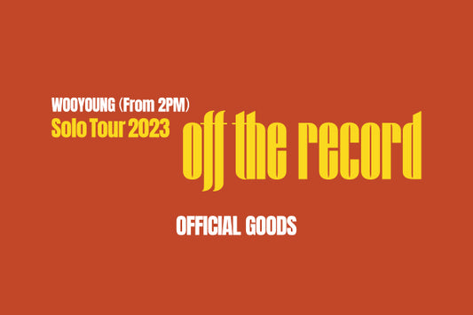 WOOYOUNG (From 2PM) Solo Tour 2023  “Off the record”