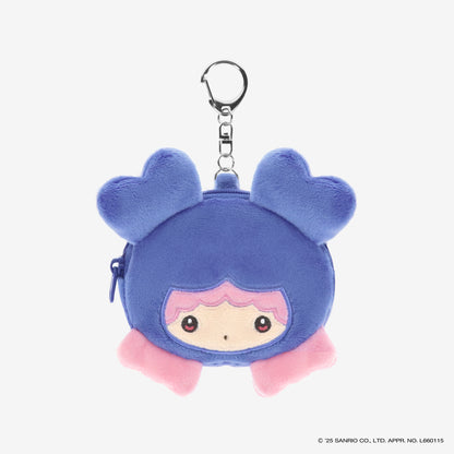 TWICE LOVELYS×SANRIO CHARACTERS PHOTO BADGE POUCH - TZUVELY×LITTLE TWIN STARS(LALA) / TWICE『THIS IS FOR』