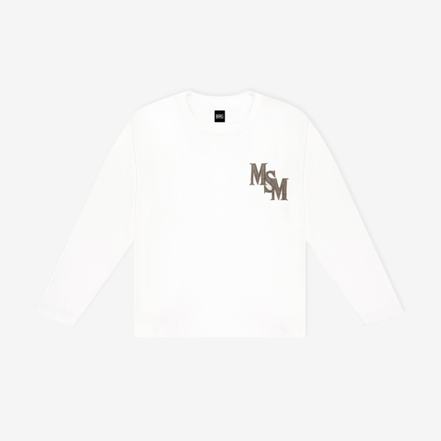 LONG SLEEVE T-SHIRT / WHITE【XL】/ MISAMO『HAUTE COUTURE』