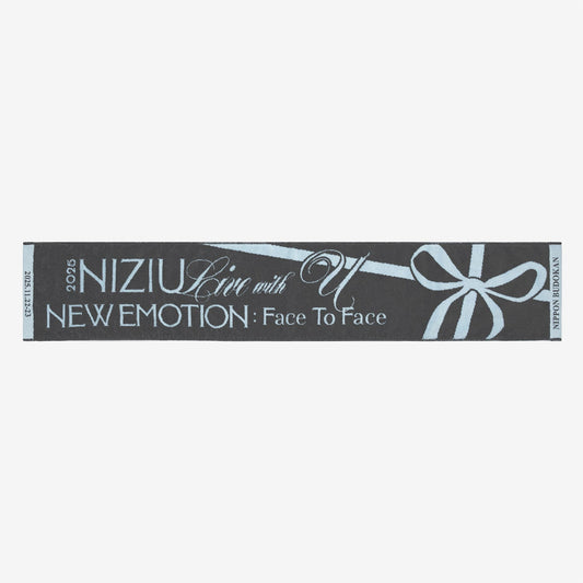 MUFFLER TOWEL【NIPPON BUDOKAN】/ NiziU『Live with U 2025 "NEW EMOTION : Face To Face"』