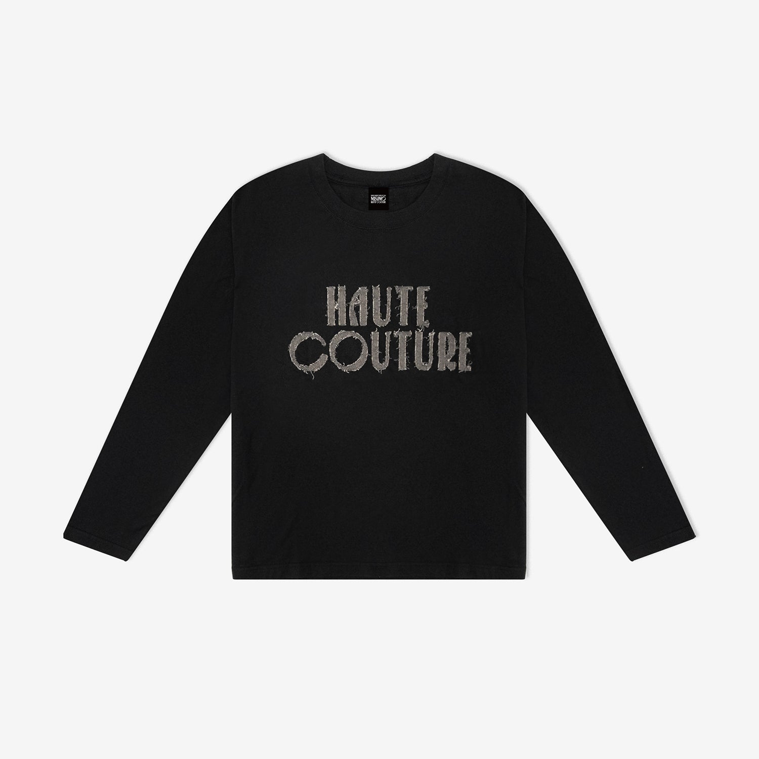 LONG SLEEVE T-SHIRT / BLACK【M】/ MISAMO『HAUTE COUTURE』