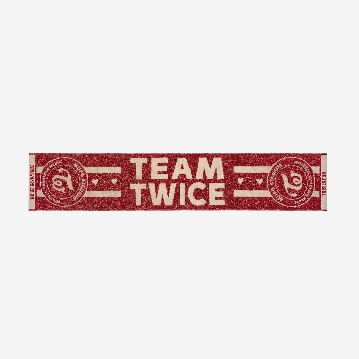 MUFFLER TOWEL / TWICE『THIS IS FOR (MUFG STADIUM)』
