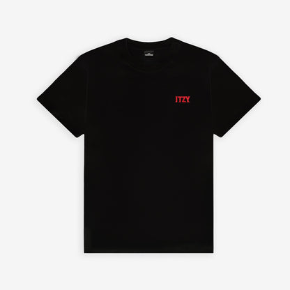 T-SHIRT / BLACK【XL】/ ITZY『TUNNEL VISION』