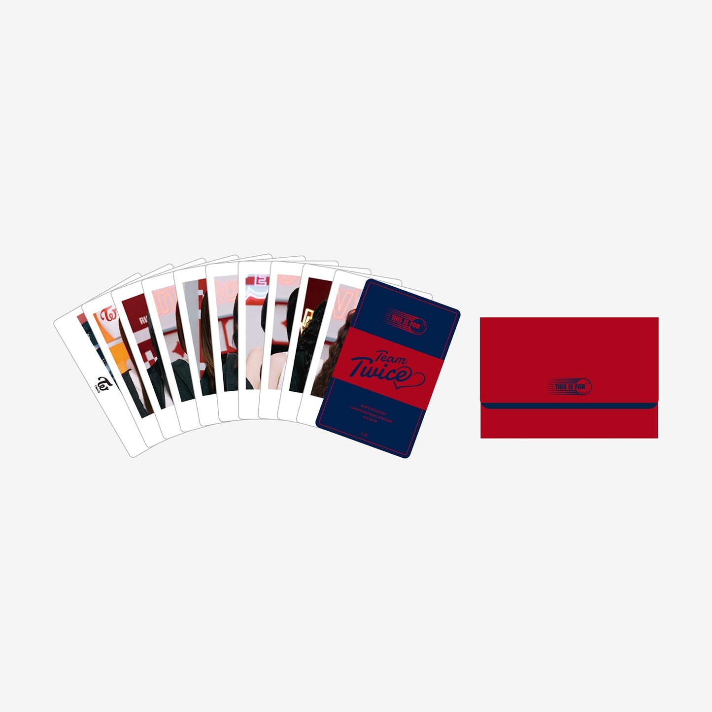 PHOTO CARD SET（10PIECES）/ TWICE『THIS IS FOR (MUFG STADIUM)』
