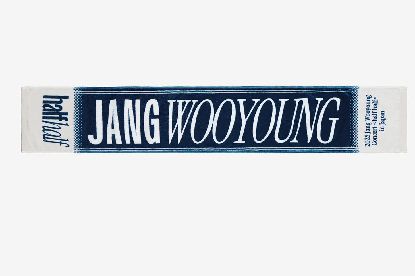 MUFFLER TOWEL【half half】/ WOOYOUNG (From 2PM)『2025 Jang Wooyoung Concert ＜half half＞』