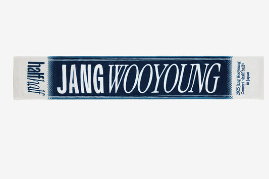 MUFFLER TOWEL【half half】/ WOOYOUNG (From 2PM)『2025 Jang Wooyoung Concert ＜half half＞』