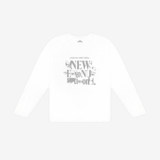 LONG SLEEVE T-SHIRT【M】/ NiziU『Live with U 2026 “NEW EvoNUtion”』