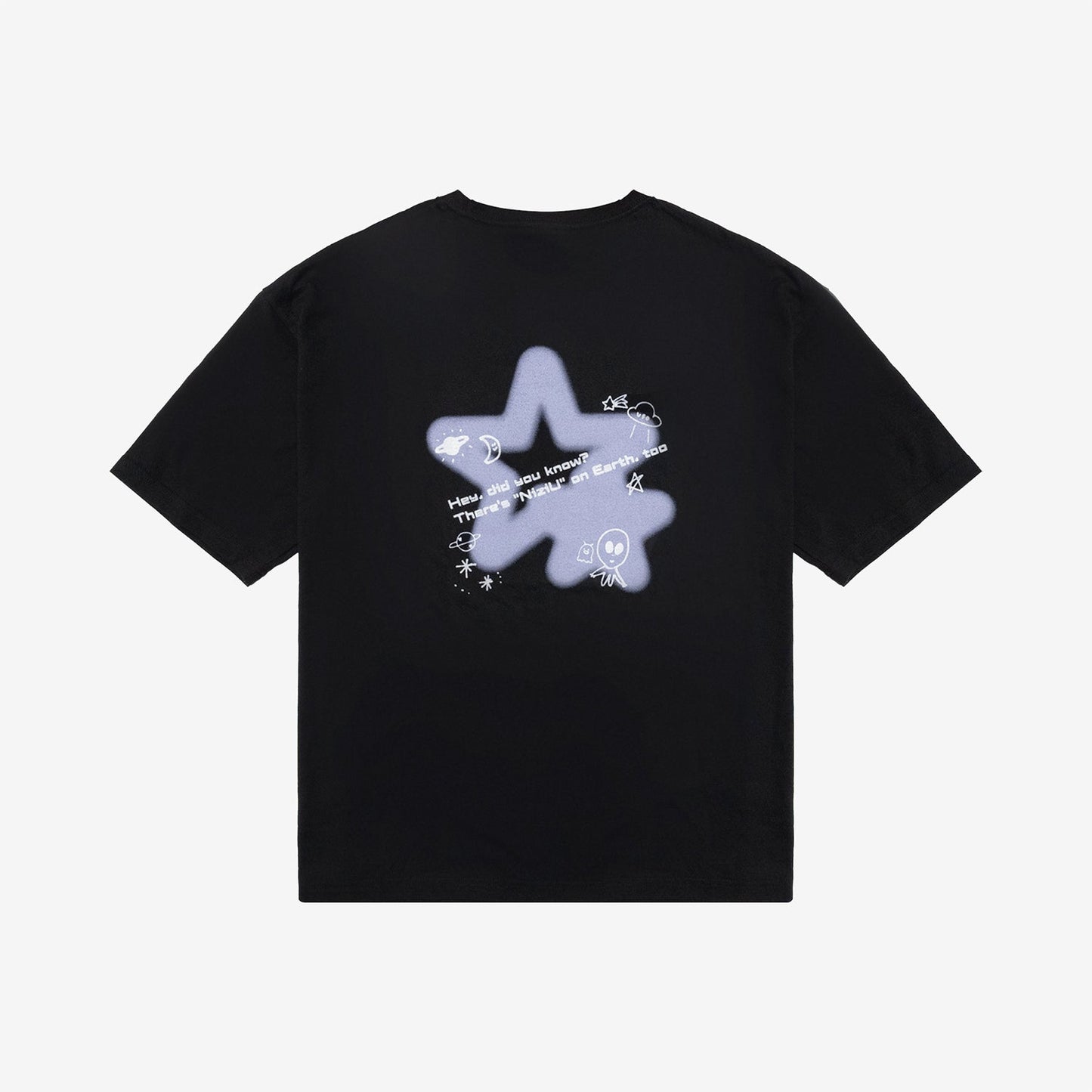 T-SHIRT / BLACK【XL】/『NiziU POPUP STORE ｰ NiziUniverse ｰ』