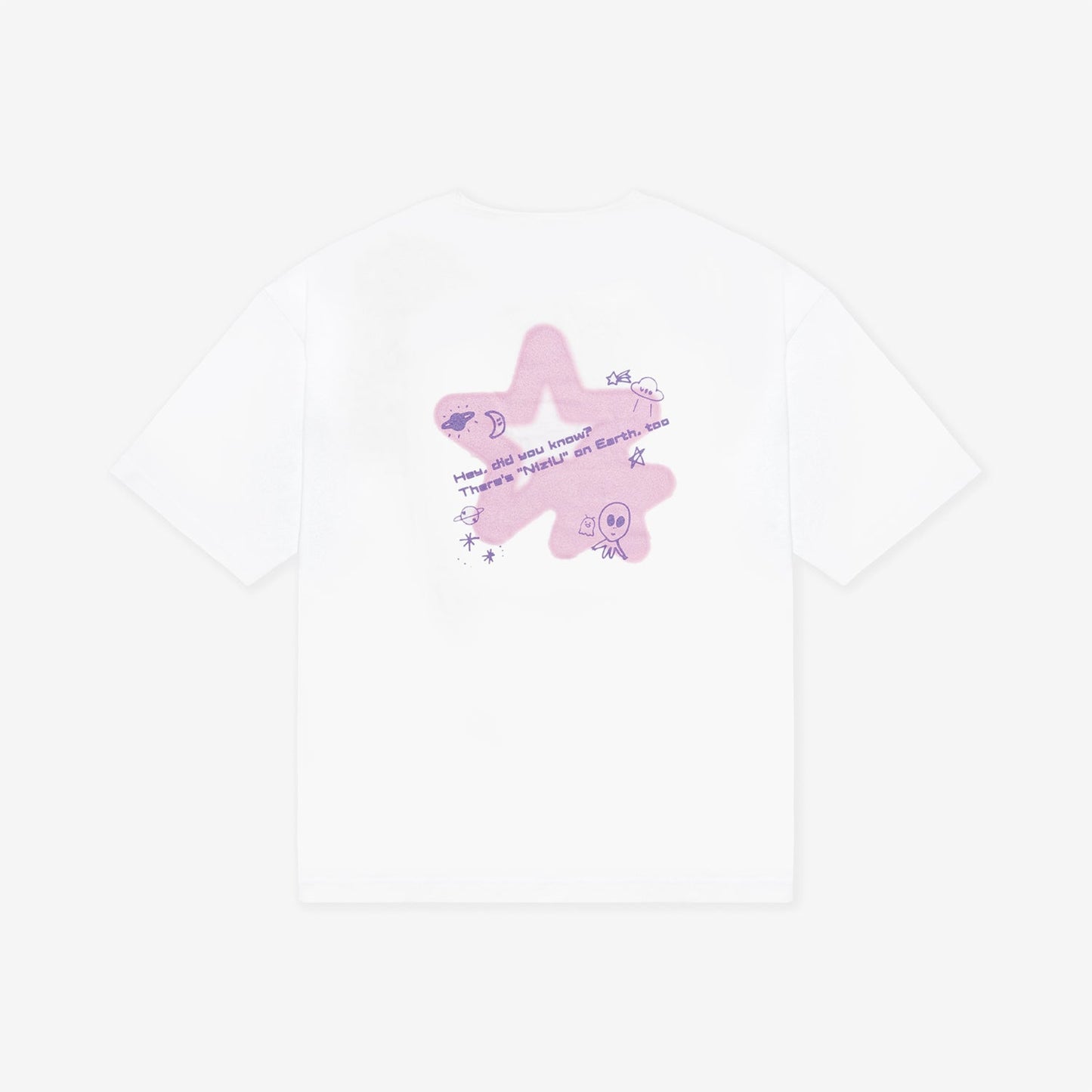 T-SHIRT / WHITE【M】/『NiziU POPUP STORE ｰ NiziUniverse ｰ』