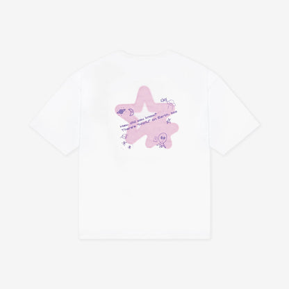 T-SHIRT / WHITE【M】/『NiziU POPUP STORE ｰ NiziUniverse ｰ』