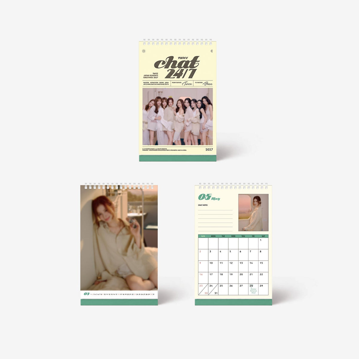 TWICE JAPAN SEASON'S GREETINGS 2027 "CHAT 24/7"【FC版】