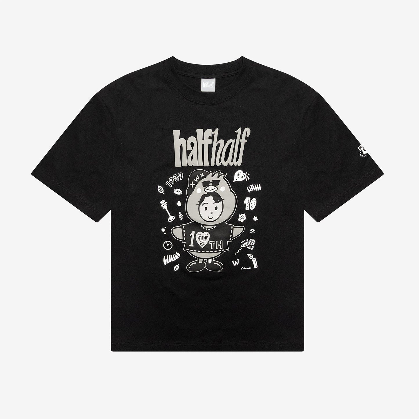 T-SHIRT【BLACK】/ WOOYOUNG (From 2PM)『2025 Jang Wooyoung Concert ＜half half＞』