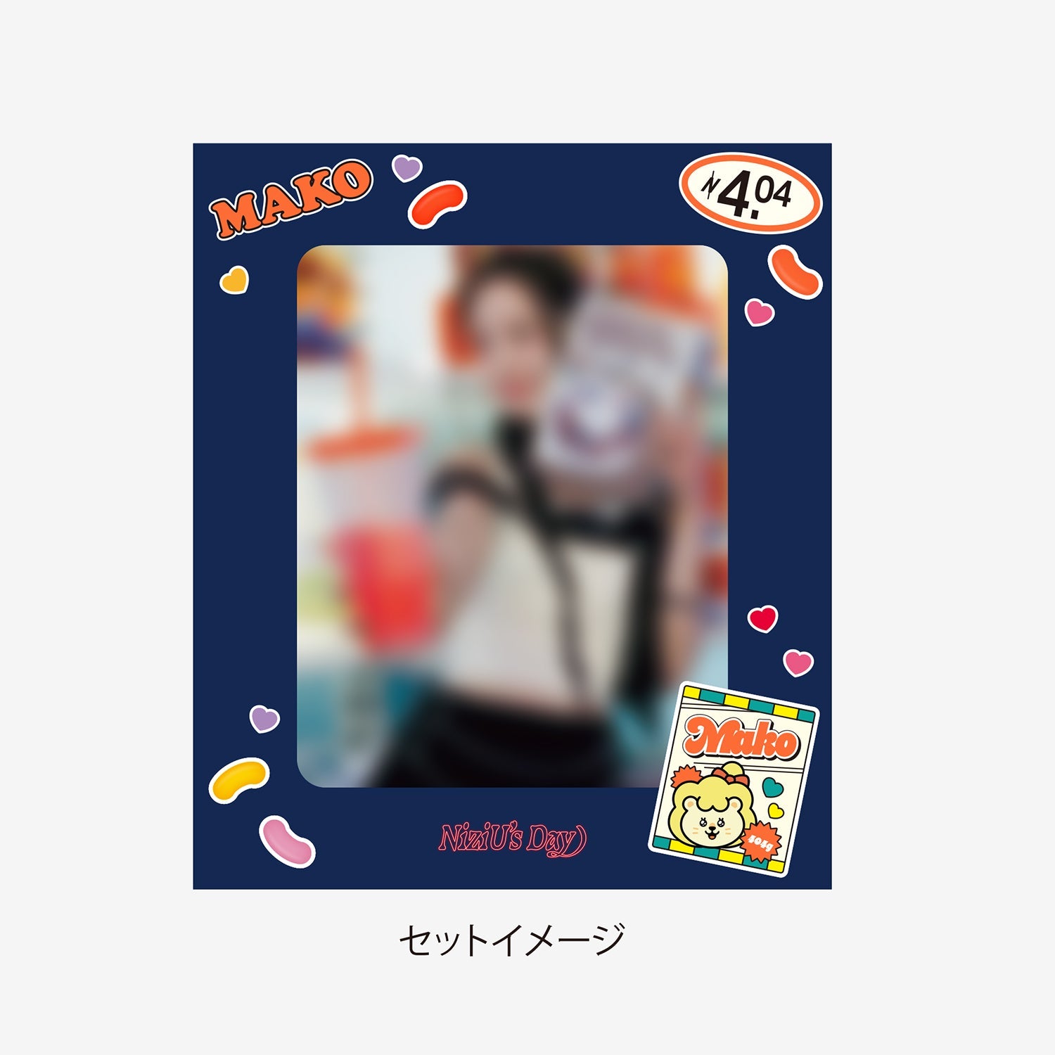 PHOTO STAND STICKER SET - NINA /『NiziU’s Day』