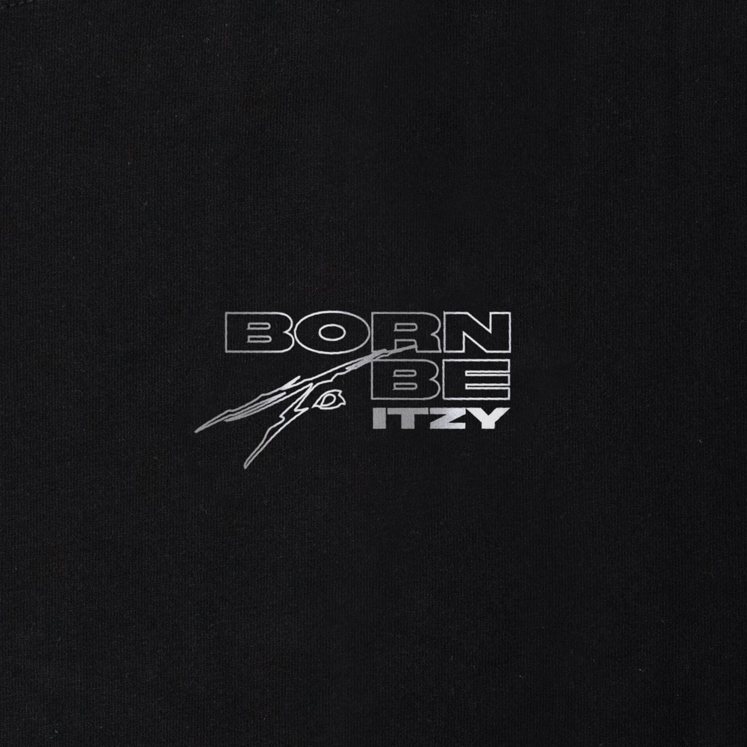 T-SHIRT / BLACK【M】/ ITZY『BORN TO BE』