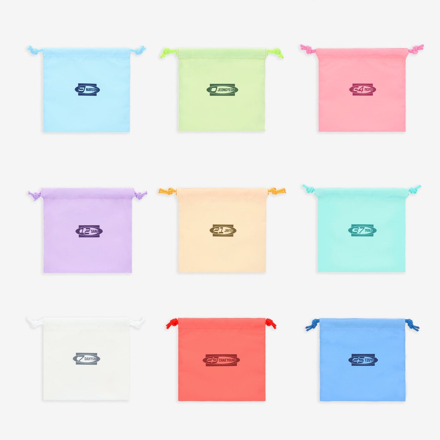 TWICE LOVELYS RANDOM DRAWSTRING POUCH / TWICE『THIS IS FOR (MUFG STADIUM)』