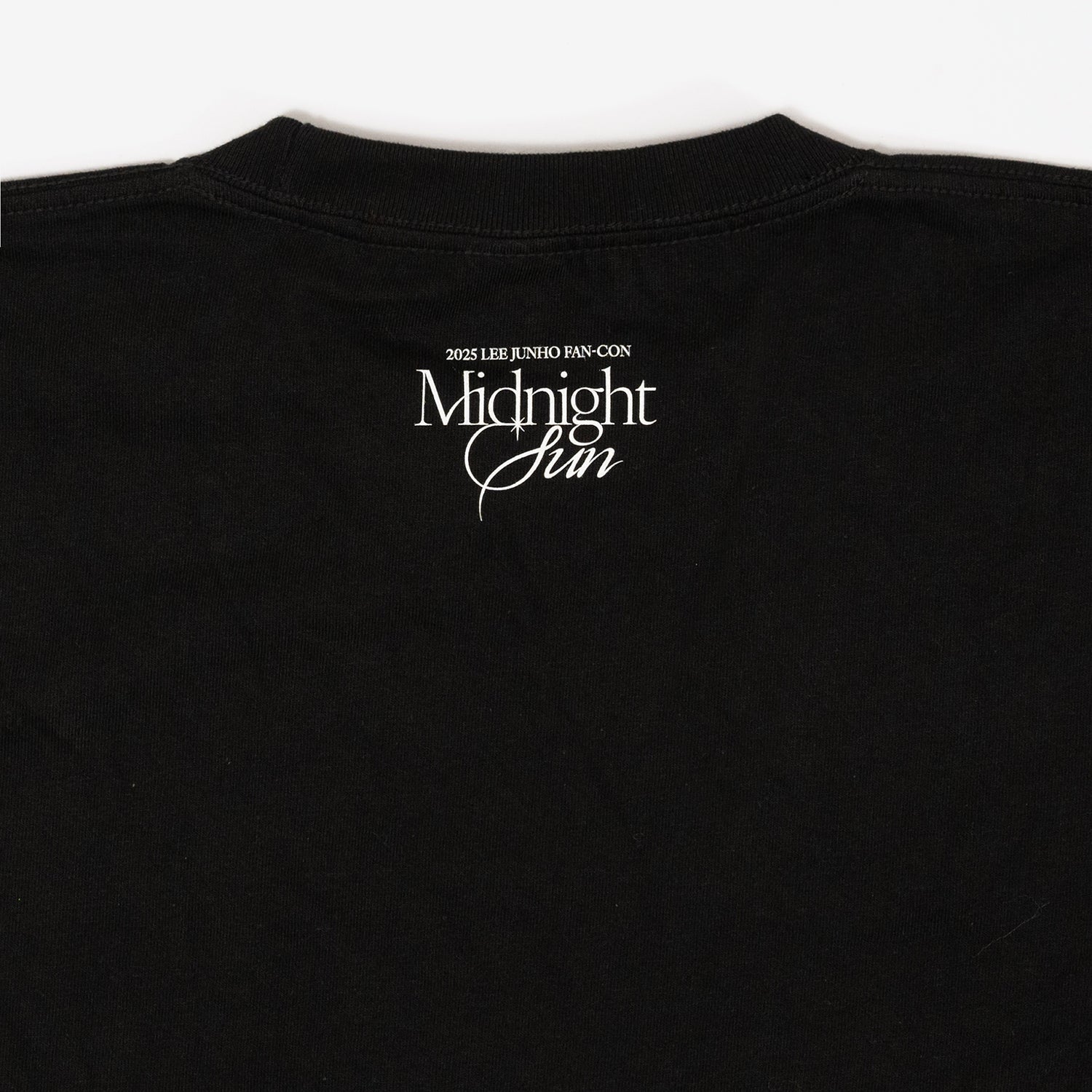 LONG SLEEVE T-SHIRT / BLACK【L】 / LEE JUNHO『Midnight Sun』