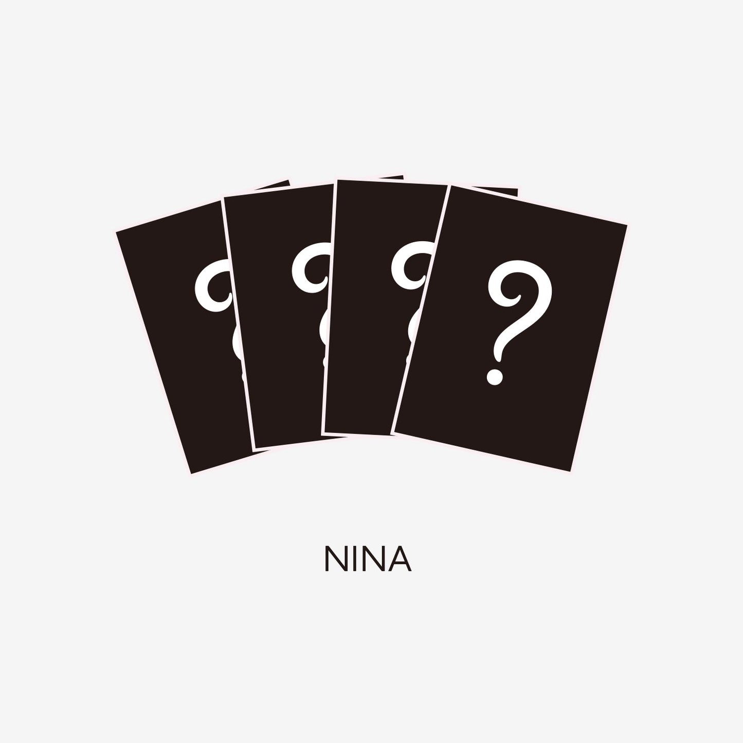 LIVE PHOTO TRADING CARD（4PIECES）- NINA / NiziU『Live with U 2026 “NEW EvoNUtion”』