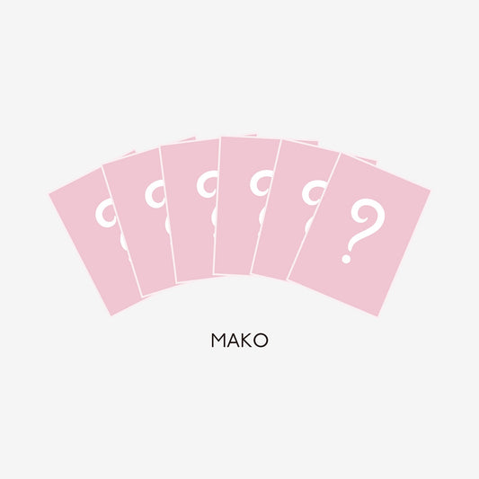 LIVE PHOTO TRADING CARD（6PIECES）- MAKO / NiziU『Live with U 2025 "NEW EMOTION : Face To Face"』