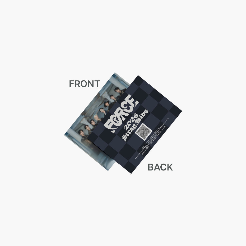 Stray Kids JAPAN SEASON’S GREETINGS 2026 “FORCE”【通常版】