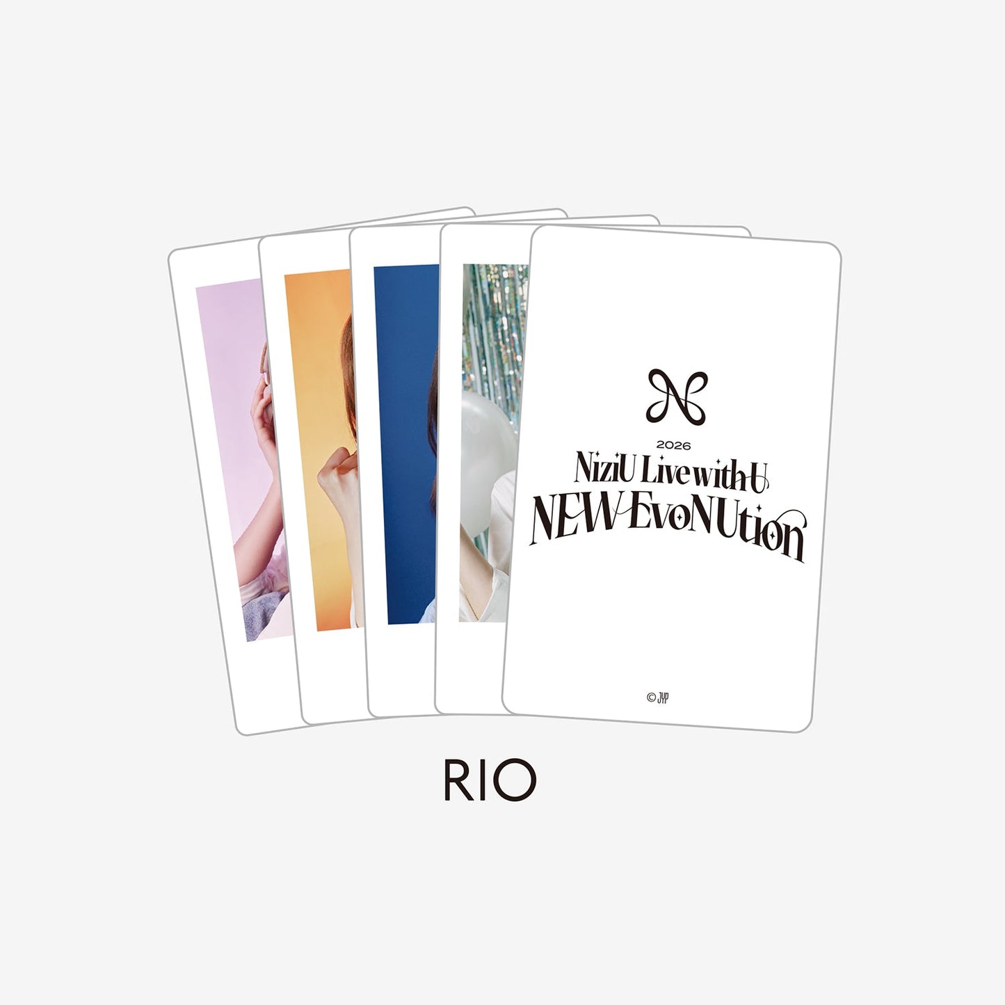 PHOTO CARD SET（4PIECES） - RIO / NiziU『Live with U 2026 “NEW EvoNUtion”』