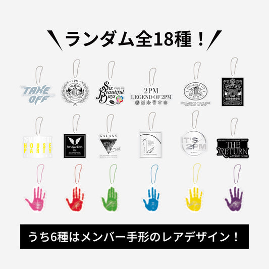 RANDOM ACRYLIC KEY HOLDER / 2PM『Japan 15th Anniversary Concert “THE RETURN” in TOKYO DOME』