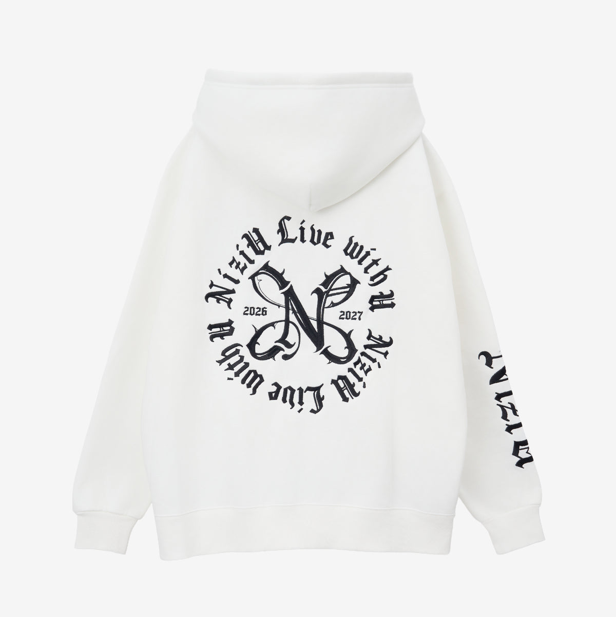 HOODIE【L】- NiziU / NiziU『Live with U 2026-2027 “Who? U! NiziU Fes.”』