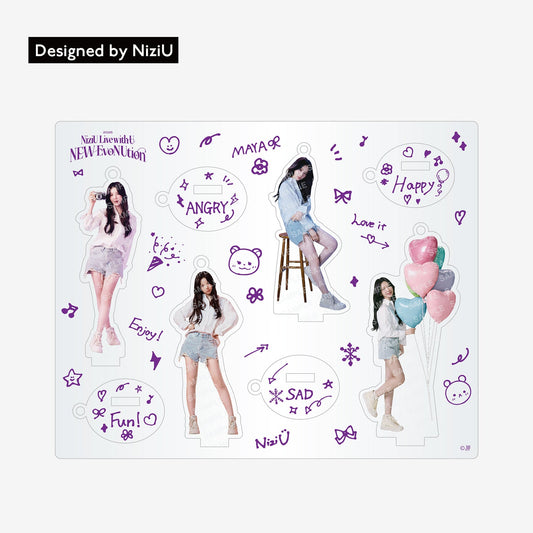 ACRYLIC STAND KEY HOLDER - MAYA / NiziU『Live with U 2026 “NEW EvoNUtion”』