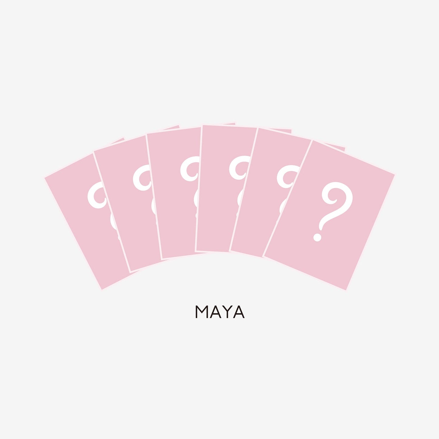 LIVE PHOTO TRADING CARD（6PIECES）- MAYA / NiziU『Live with U 2025 "NEW EMOTION : Face To Face"』