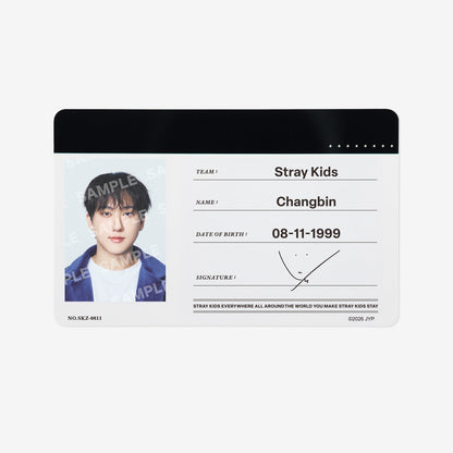 PROFILE CARD SET - Changbin / Stray Kids『World Tour <RUN IT JAPAN>』