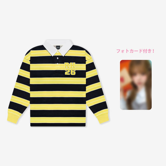 HORIZONTALLY-STRIPED SHIRT - RIKU【M】/ NiziU『Live with U 2025 “NEW EMOTION : Face To Face”』