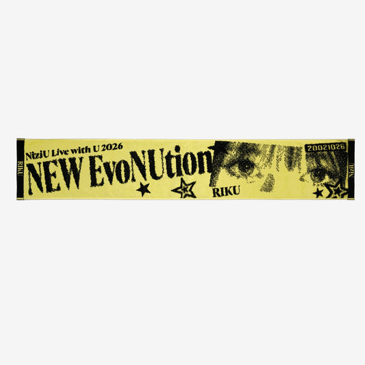 MUFFLER TOWEL - RIKU / NiziU『Live with U 2026 “NEW EvoNUtion”』