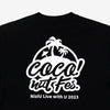 T-SHIRT / BLACK【M】 / NiziU『COCO! nut Fes.』