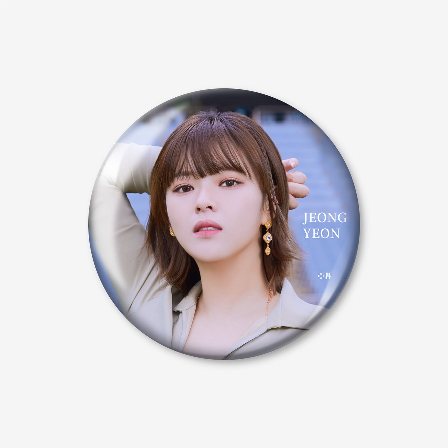 PHOTO BADGE - JEONGYEON / TWICE『Hare Hare』