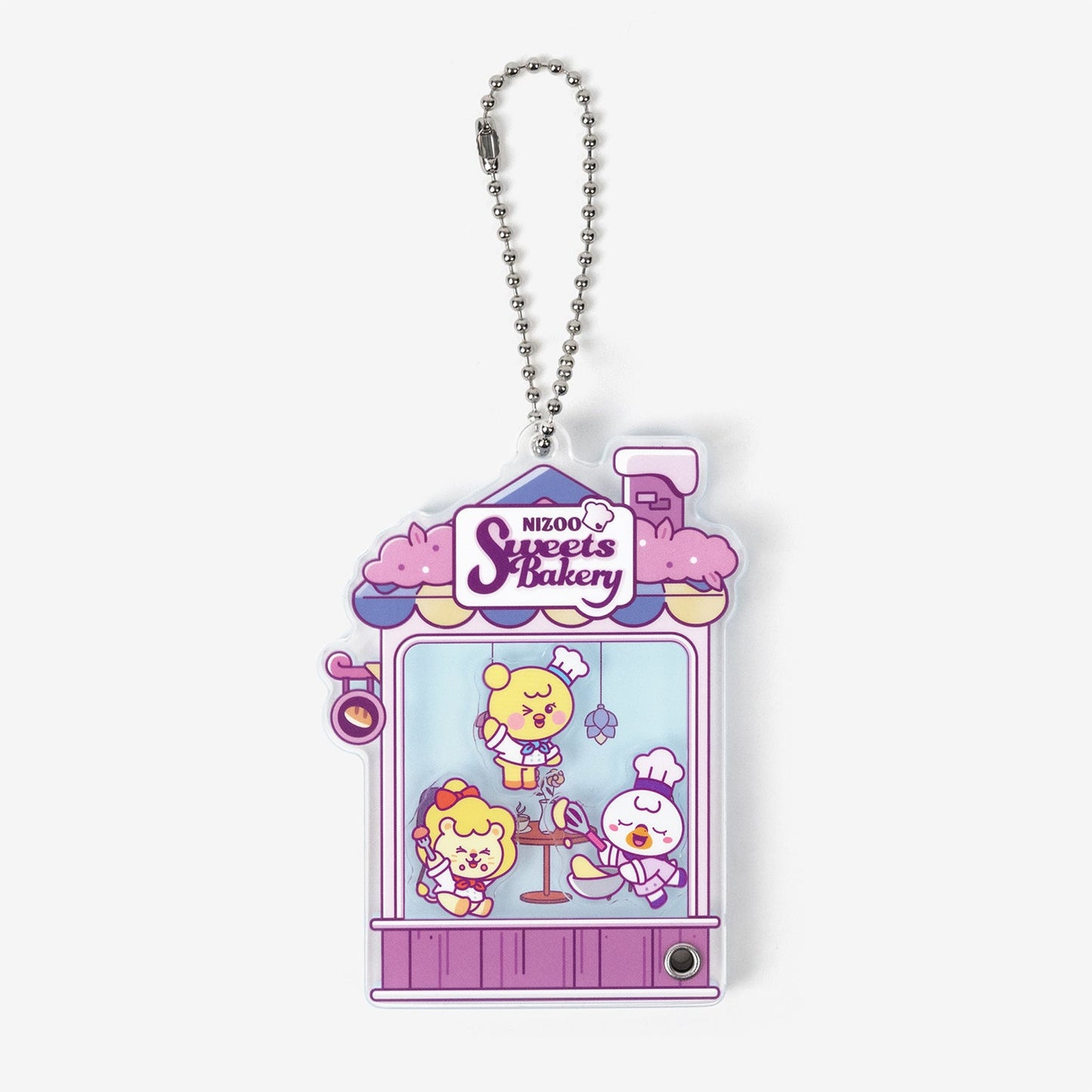 ACRYLIC KEY HOLDER【A】/  NiziU『NIZOO SWEETS BAKERY』