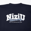 T-SHIRT / NAVY【M】/ NiziU『Nizi"U"niversity』