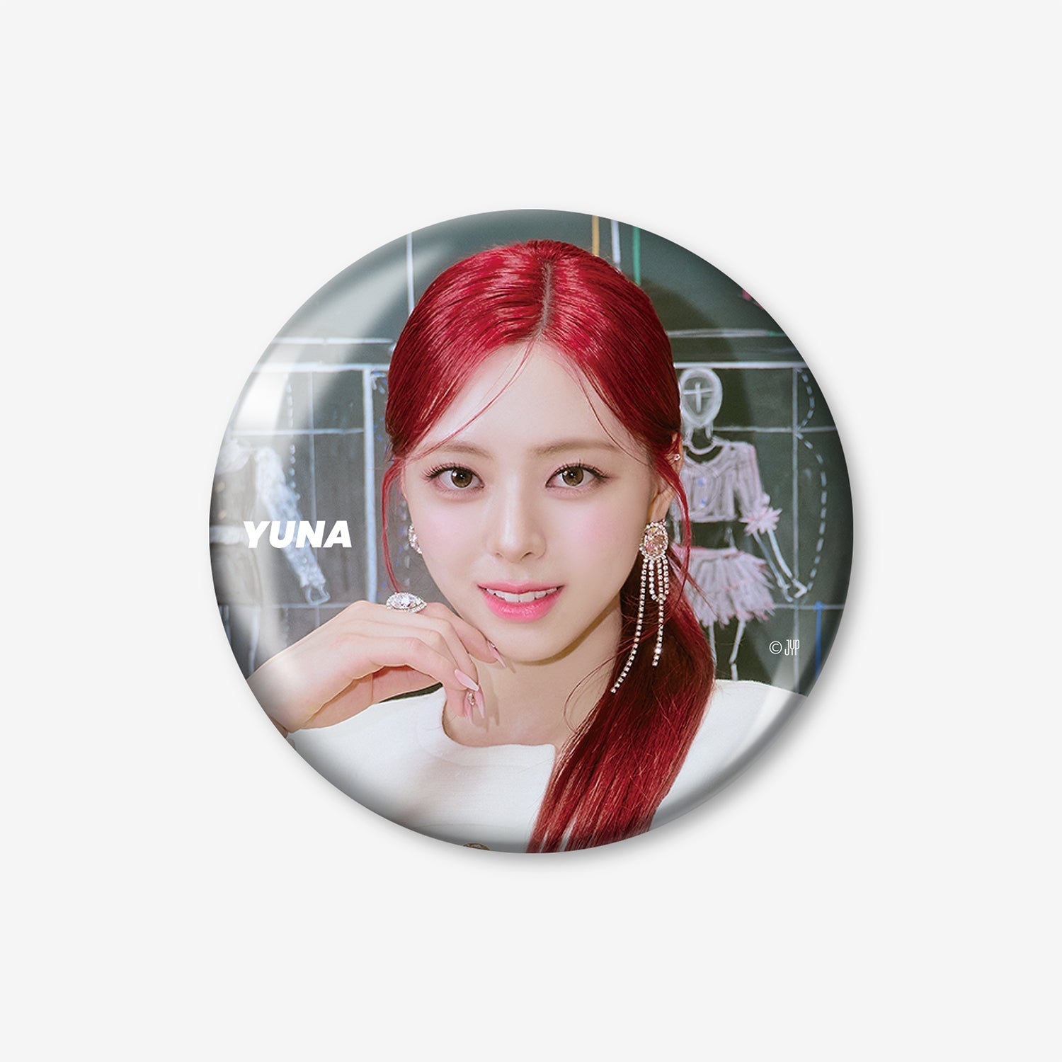 PHOTO BADGE - YUNA / ITZY『Algorhythm』