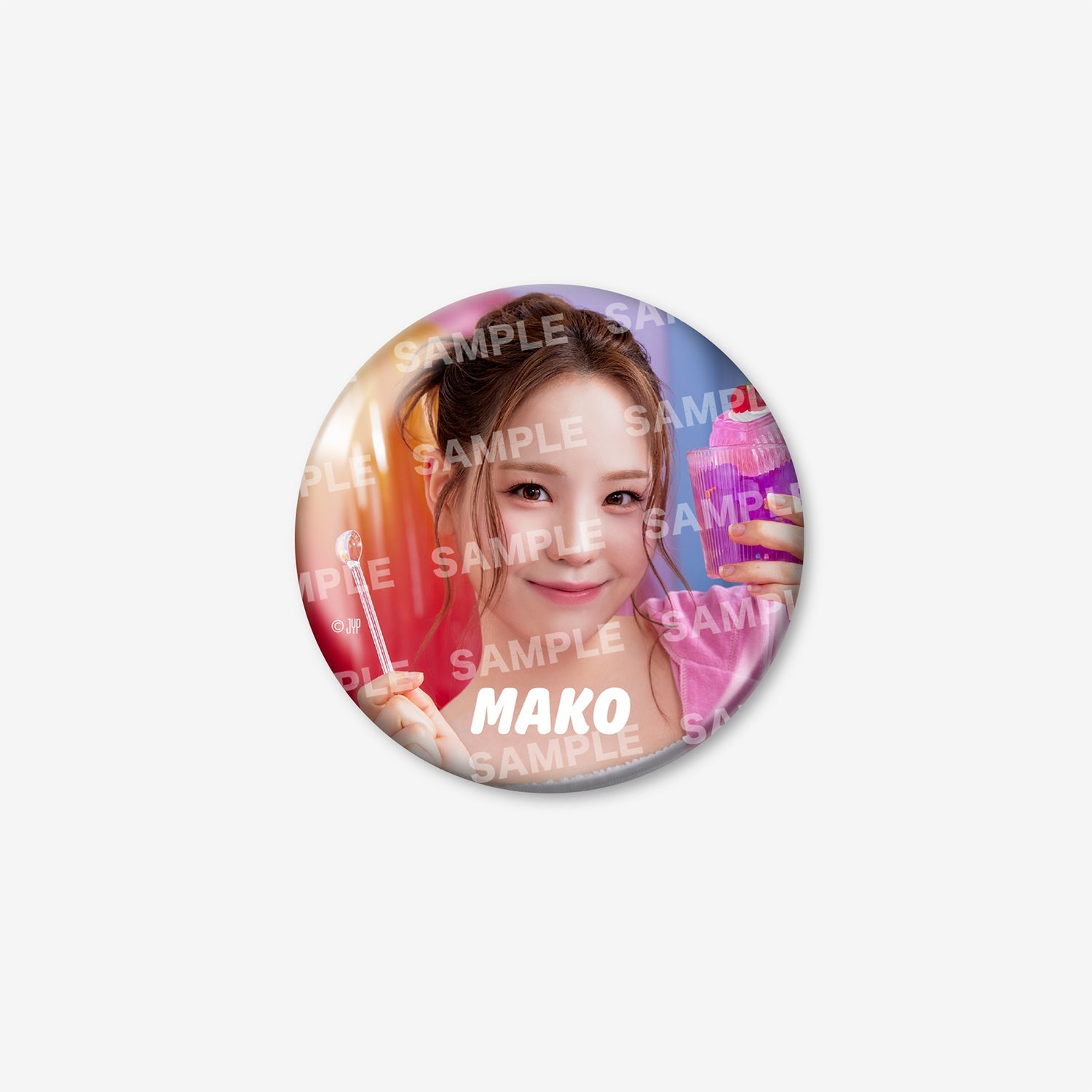 PHOTO BADGE - MAKO / NiziU『JYP JAPAN POPUP STORE 2024』